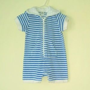 Baby Boy Terry Cloth Coverup